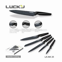 New product cheap 5 pcs non-stick coating knife set