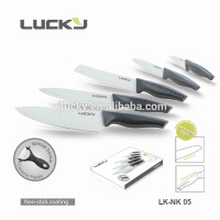 royalty anti-bacterial 5pcs knife set non-stick coating CB