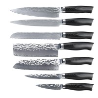 Kitchen Petty Knife Set Japanese AUS-10 Damascus Kitchen Chef Knife Set