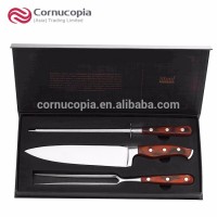 Amazon Hot Sale High Class Gift Box Package 3 PCS Wood Carving Knife Set